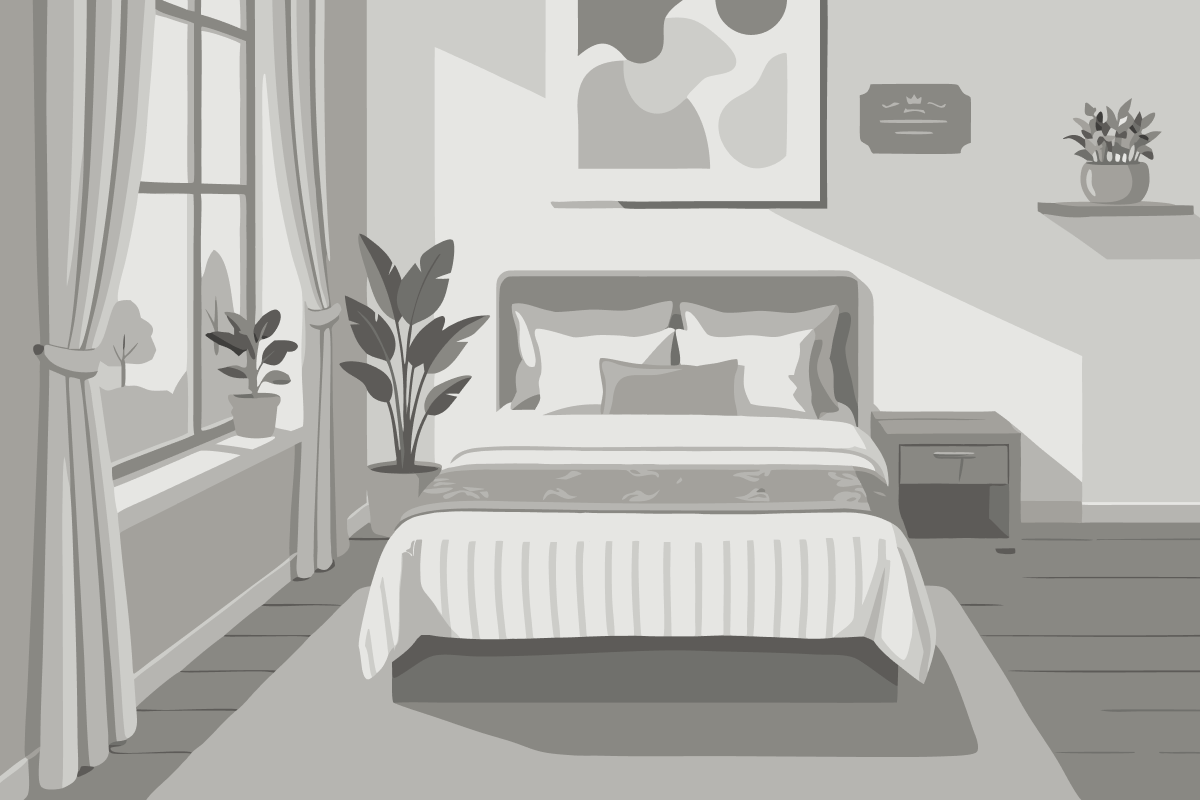 Appartamento Comfort con 1 Camera da Letto e Balcone o Terrazza